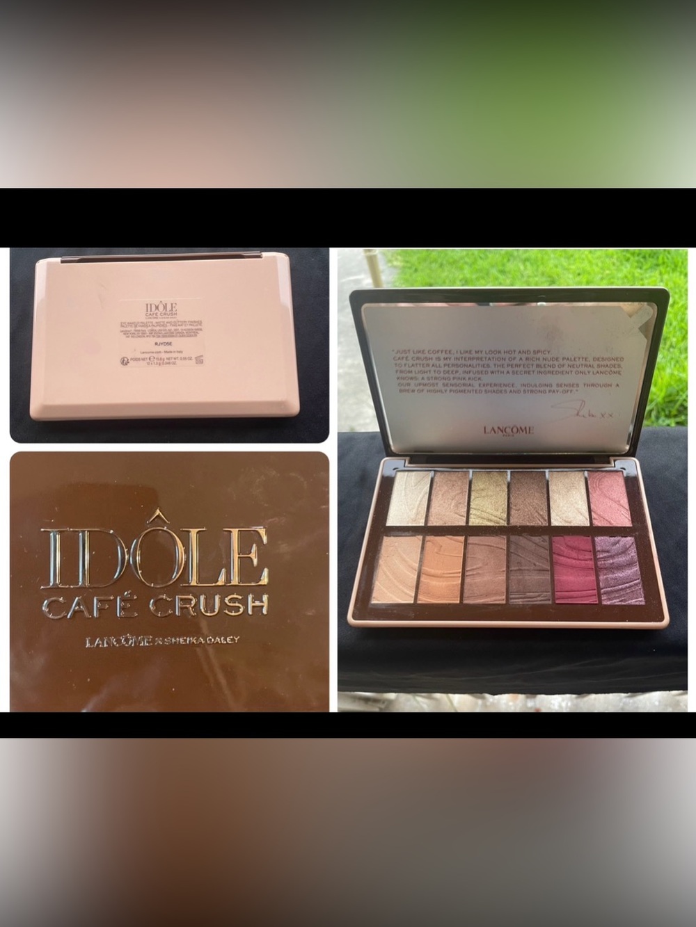 Lancôme Idôle Café Crush Eyeshadow Palette - Pink, Brown & Gold Mix